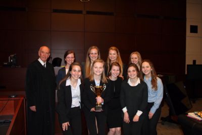 Cor Jesu Academy (STL) won second place at the State Championship of the Missouri High School Mock Trial Competition