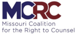 Missouri Coalition for the Right to Counsel logo