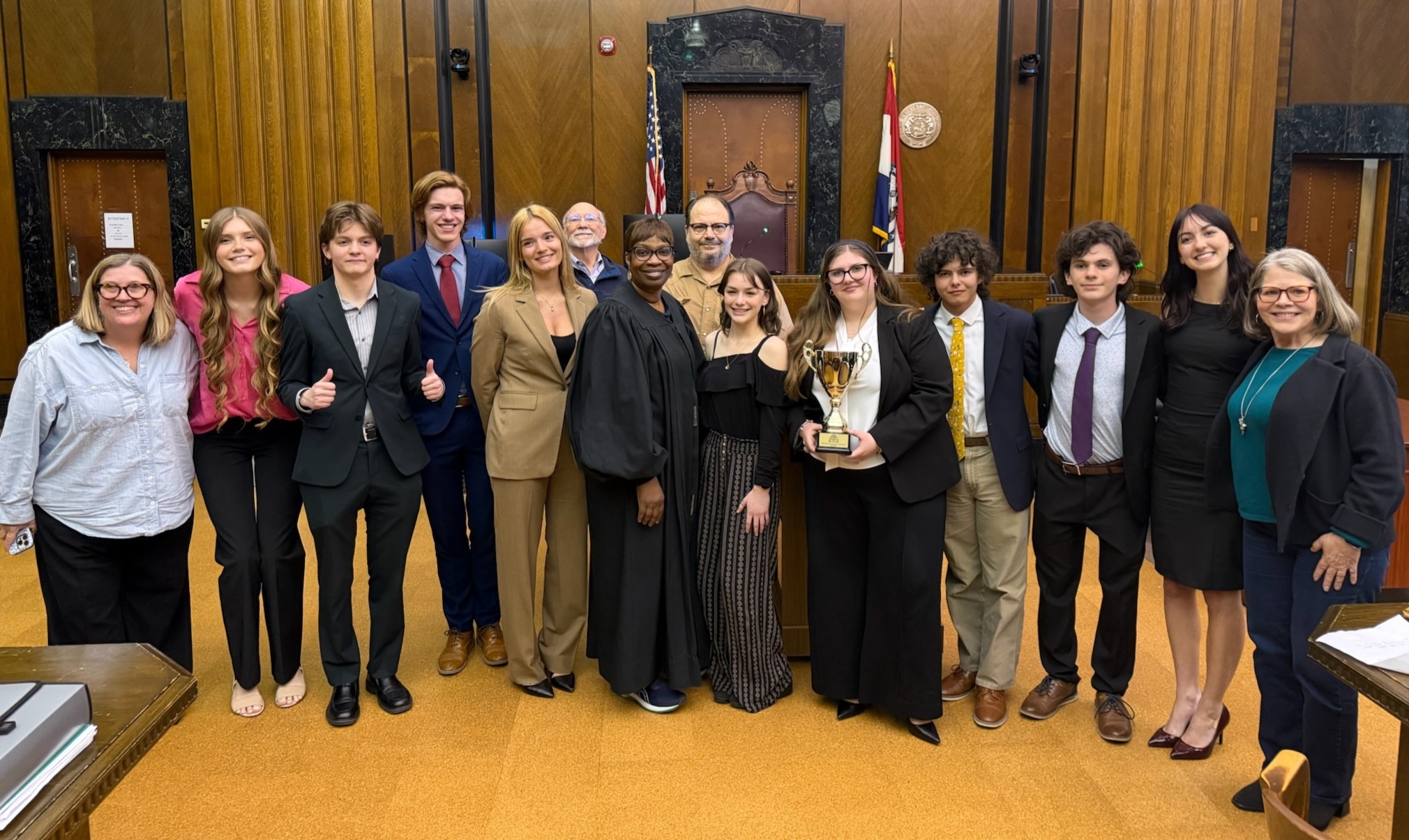 The 2025 Missouri High School Mock Trial Competition State Champion is <strong>Maplewood Richmond Heights High School</strong> from the St. Louis Region
